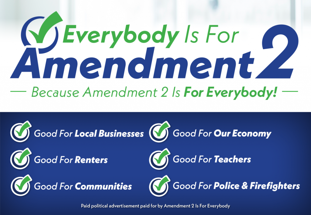 Vote Yes Amendment 2 on November 6th